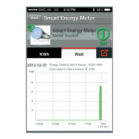 Energy consumption meter set VOLTCRAFT SEM-3600BT-FR Bluetooth interface, GUI, Inter