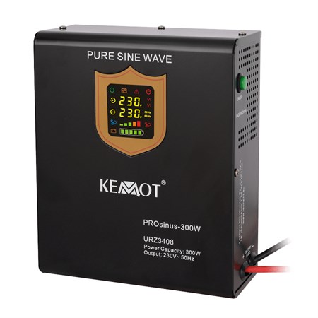 Backup power supply KEMOT PROsinus 300W 12V wall mounted