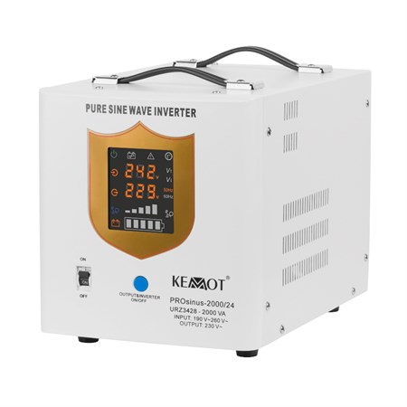 Backup power supply KEMOT PROsinus-2000/24 1400W 24V White