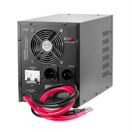 Backup power supply KEMOT PROsinus-2200 1600W 12V Black