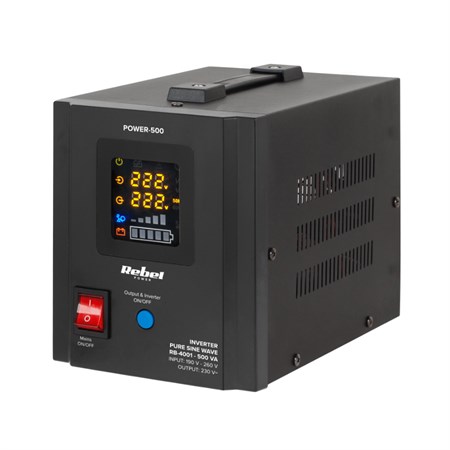 Power supply REBEL POWER-500 12V/230V 500VA 300W