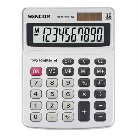 Kalkulačka SENCOR SEC 377/10 Dual