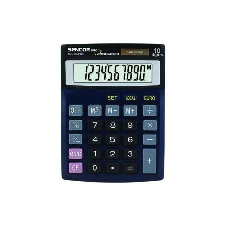 Kalkulátor stolní SENCOR SEC 393/ 10E DUAL (EURO)