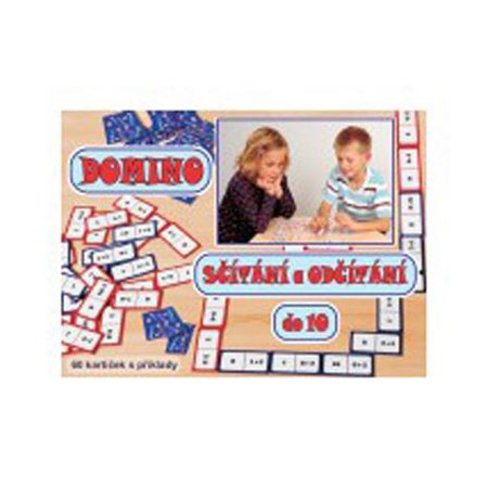 Hra vzdelávacia Domino sčítanie a odčítanie