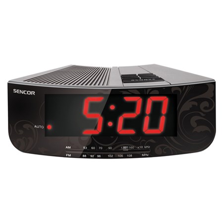 Radio Alarm Clock SENCOR SRC-108S Silver