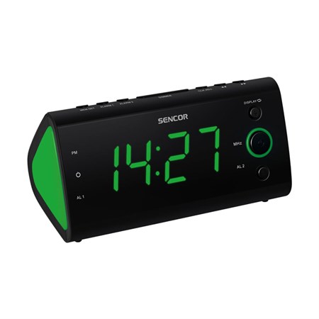 Radio alarm clock SENCOR SRC 170 GN Green