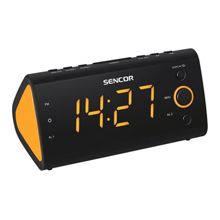 Radio alarm clock SENCOR SRC 170 OR Orange