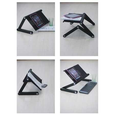 Stand for notebook MANAGER BLACK