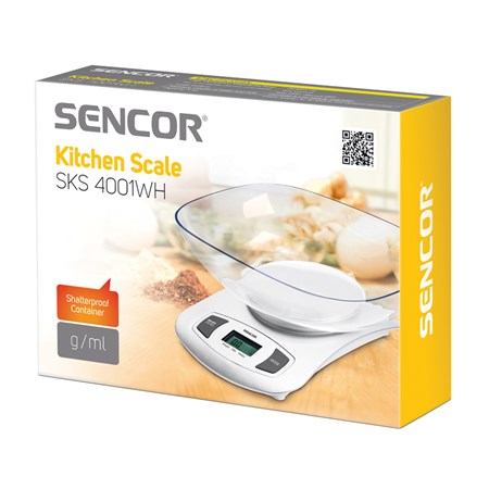 Kitchen scale SENCOR SKS 4001WH