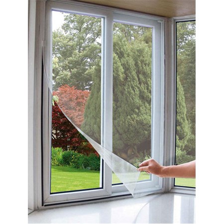 Síť okenní proti hmyzu 100x130cm, bílá EXTOL CRAFT