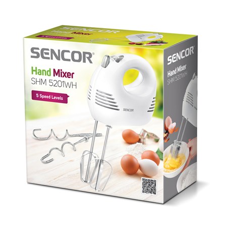 Hand mixer SENCOR SHM 5201WH
