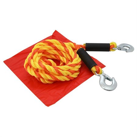 Tow rope 5000kg with carabiners COMPASS 01233