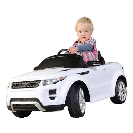 Auto elektrické Rover bílé