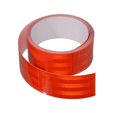 Reflexná páska samolepiaca 5m x 5cm červená COMPASS 01543