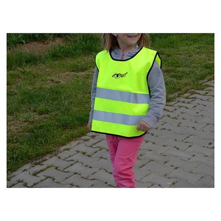 Reflective warning vest S.O.R. COMPASS 01550 children's