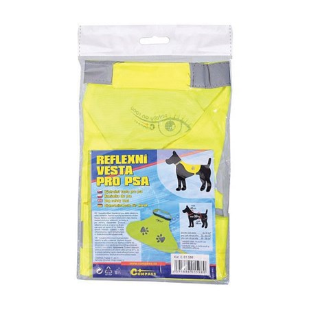 Reflexní vesta pro psa do 20kg S.O.R COMPASS 01598