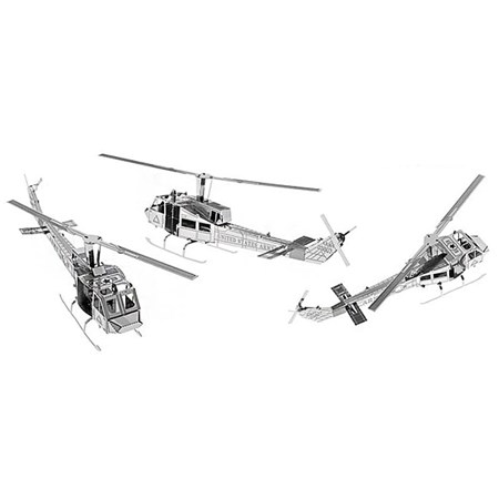 3D metallic puzzle Vrtulník
