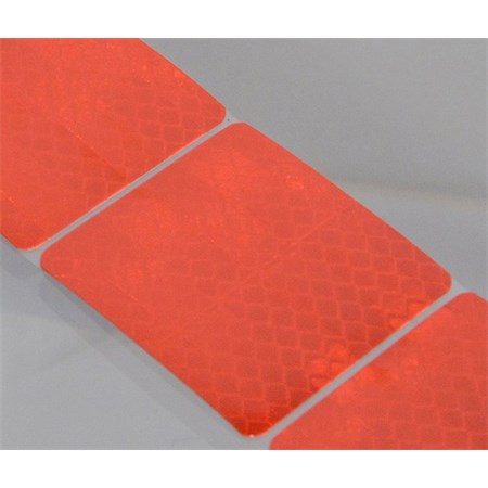 Reflective tape self-adhesive 5m x 5cm red COMPASS 01549
