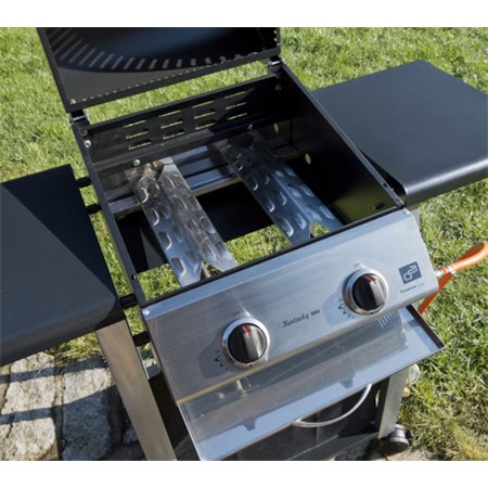 Grill gas G21 KENTUCKY BBQ 2 burners + FREE hoses to gas bottle and gas regulator