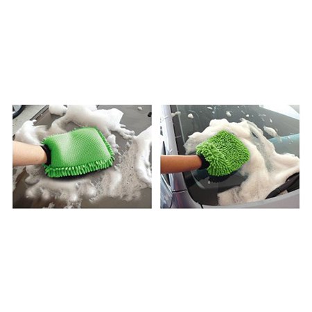 Mycí rukavice MICROFIBER KENCO 2in1