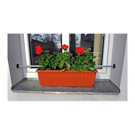 Holder crate on window sill FLORIA 55-105cm