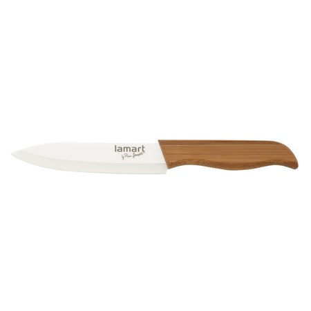 Kitchen knife LAMART LT2053 KERA/BAMBOO