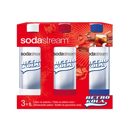 SodaStream bottle TriPack RETRO COLA