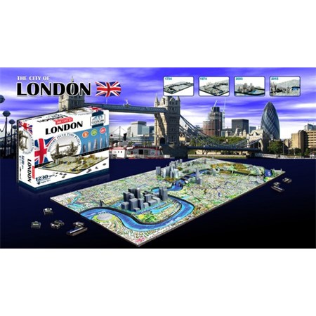 Puzzle 4D CITY LONDÝN