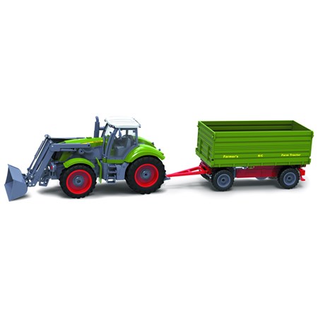 RC model traktor + přívěs BUDDY TOYS BRC 28.610