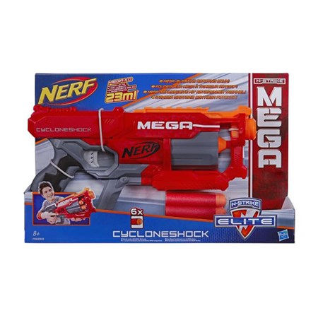 Pištoľ NERF MEGA CYCLONESCHOCK s rotačným zásobníkom