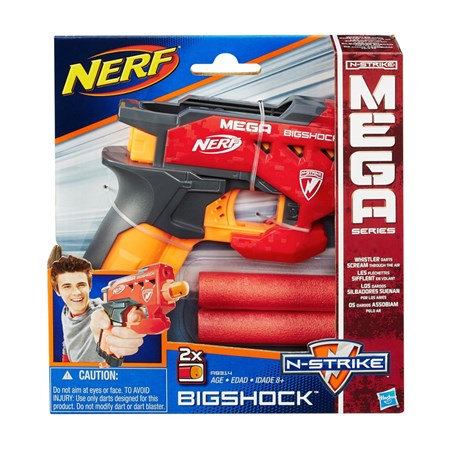 Gun NERF MEGA BIGSHOCK pocket
