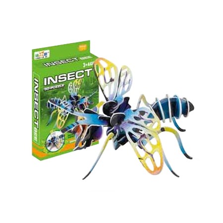 Puzzle 3D Hmyz ,  papírové