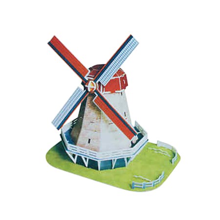 Puzzle 3D Windmill from Holland - middle