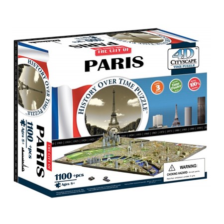 Puzzle 4D CITY PAŘÍŽ