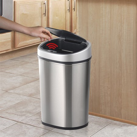 Waste bin HELPMATION GYT 30-1 OVAL contactless 30l