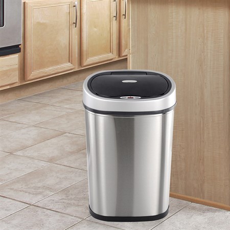 Waste bin HELPMATION GYT 30-1 OVAL contactless 30l