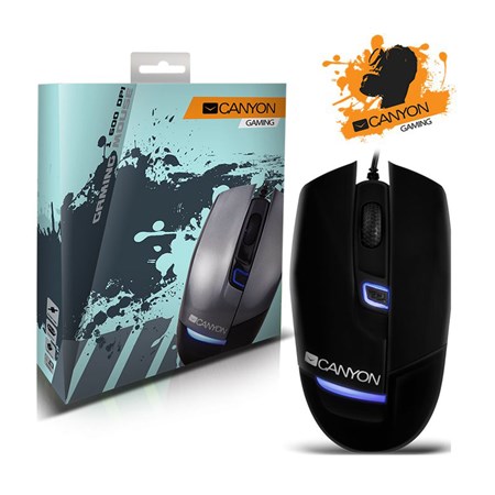 PC wired mouse CANYON CNS-SGM4 black