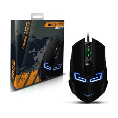 PC wired mouse CANYON CND-SGM7 black