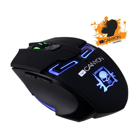 PC wired mouse CANYON CND-SGM7 black