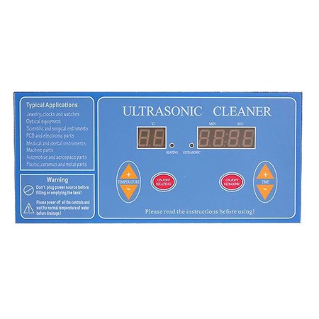 Cleaner ultrasonic VGT-1730QTD 3l 100W
