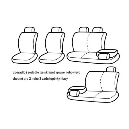 Car seat covers AUTOOMEGA GT leather with alcantara