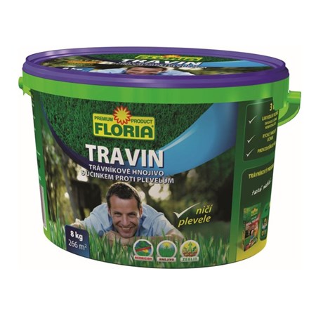 Lawn fertilizer AGRO TRAVIN 8 kg
