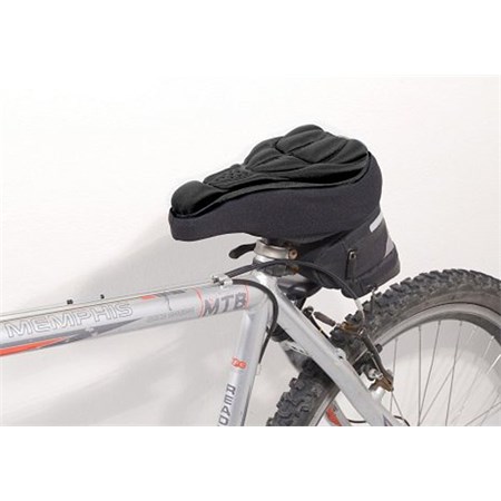 Bike seat cover COMPASS 12118 BLACK