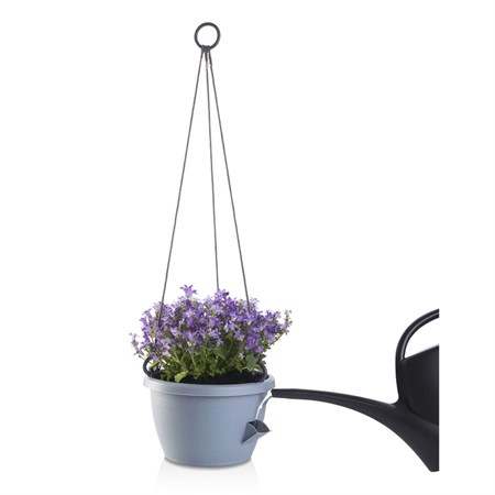 Wall-mounted flowerpot MARINA 25cm anthracite self-irrigation