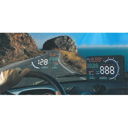 Monitor do auta  s HUD projekčním displejem 5,5'' STU SE-155