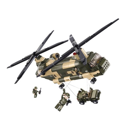 Kits SLUBAN ARMY TRANSPORT HELICOPTER CHINOOK M38-B0508
