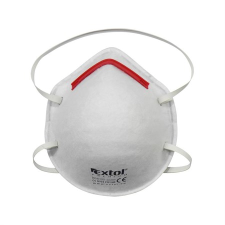 Respirátor - maska protiprašná FFP1, sada 5ks, tvarované, EXTOL PREMIUM