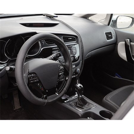 Steering wheel cover CLASSIC black