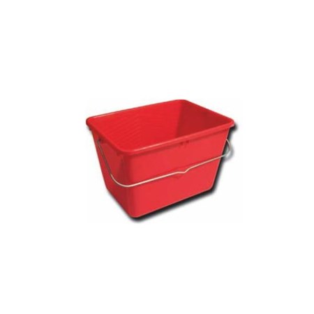 Painting bucket 6l TES D3290 red