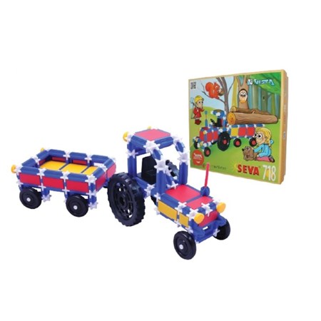 Kits SEVA 718 tractor with flatbed